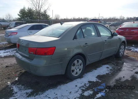 2009 Hyundai Sonata Gls from USA, damaged, VIN 5NPET46C79H414186
